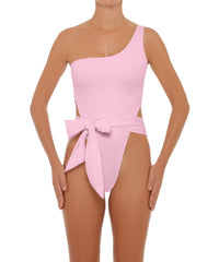 BSWS-S37 Asymmetrical Wrap One Piece