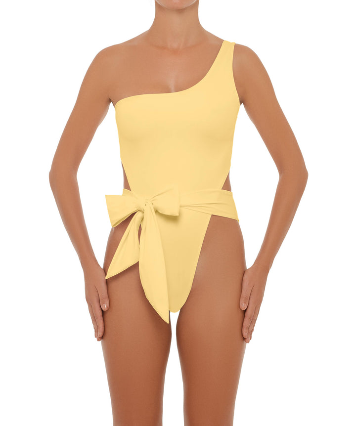 BSWS-S37 Asymmetrical Wrap One Piece