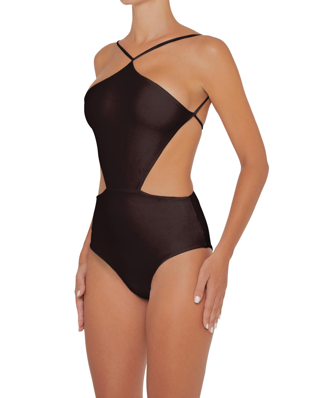 BSWS-S45 High Neck Side Cutout One Piece