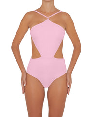 BSWS-S45 High Neck Side Cutout One Piece