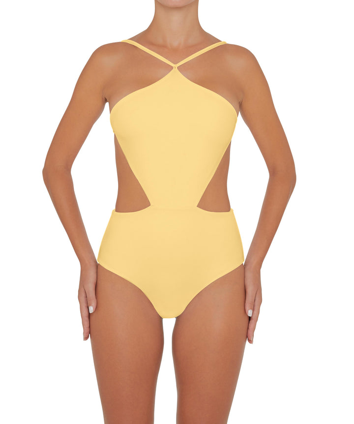 BSWS-S45 High Neck Side Cutout One Piece