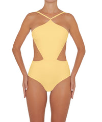 BSWS-S45 High Neck Side Cutout One Piece