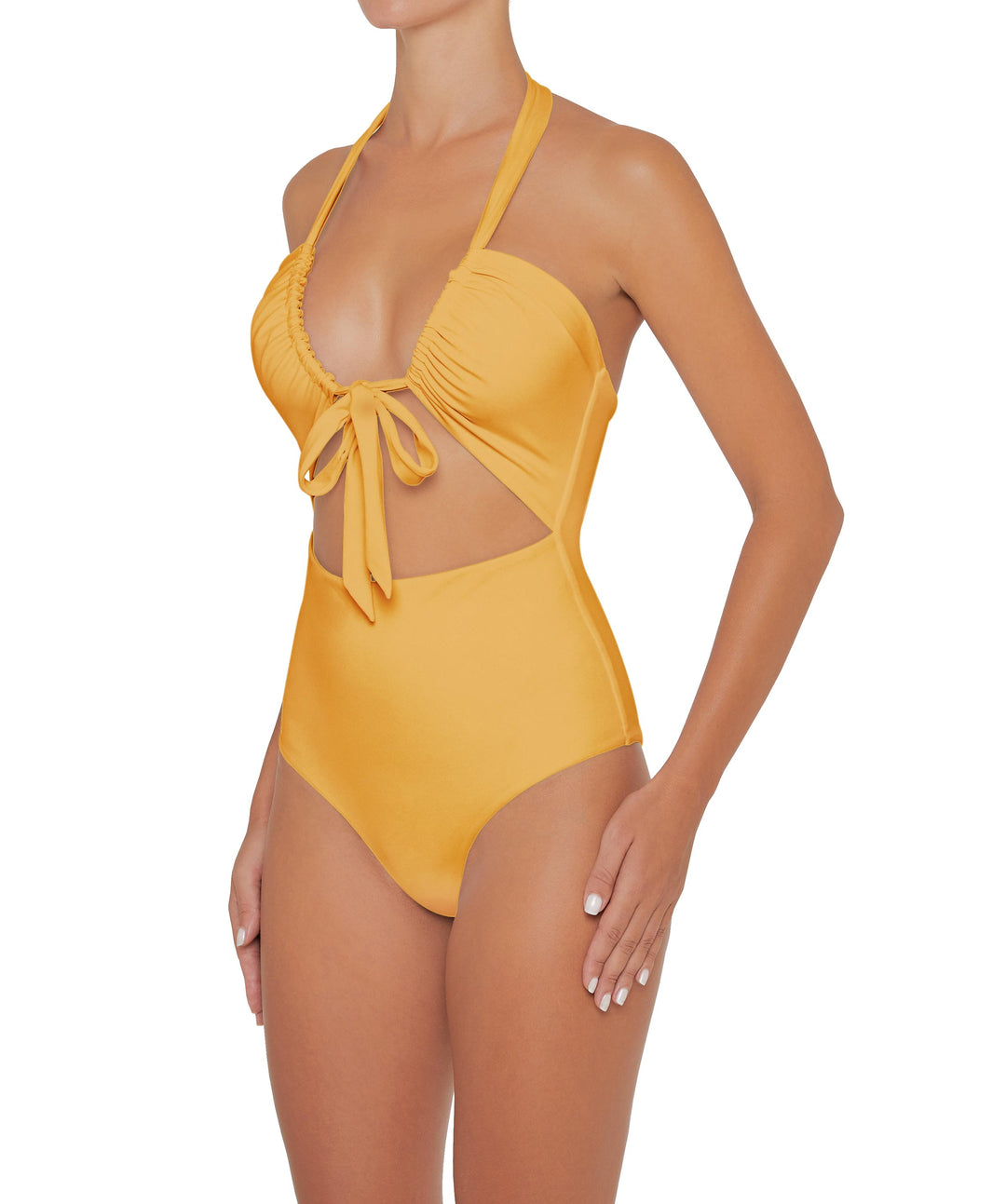 BSWS-S48 Halter Center Front Cutout One Piece