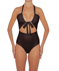 BSWS-S48 Halter Center Front Cutout One Piece