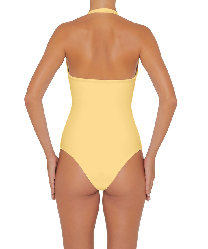 BSWS-S48 Halter Center Front Cutout One Piece