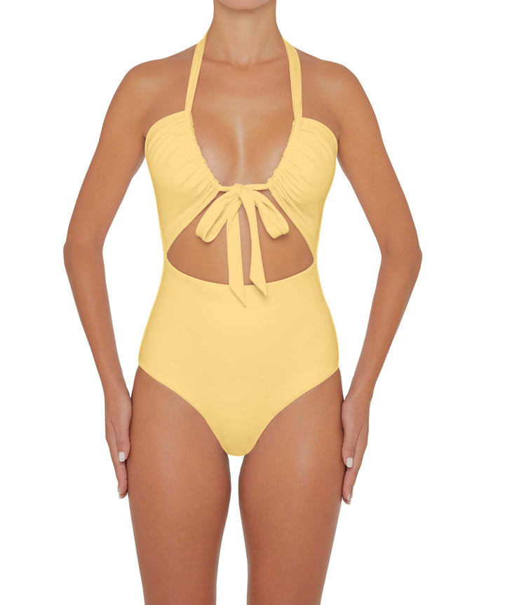 BSWS-S48 Halter Center Front Cutout One Piece