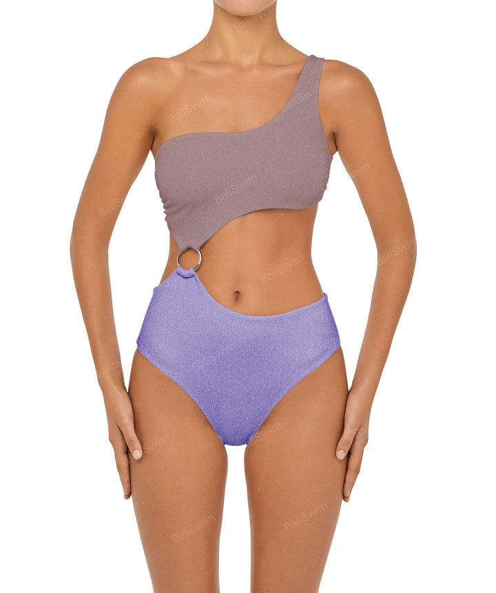 BSWS-S51 Assymetric Cut Out O-Ring Monokini