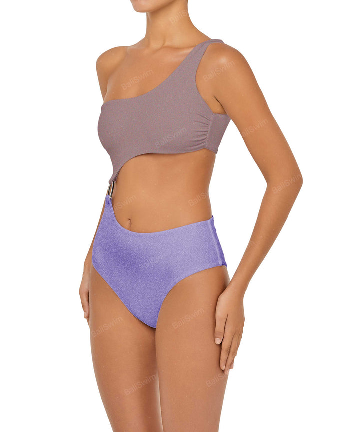 BSWS-S51 Assymetric Cut Out O-Ring Monokini