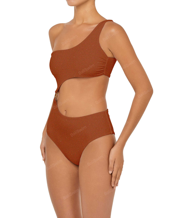 BSWS-S51 Assymetric Cut Out O-Ring Monokini