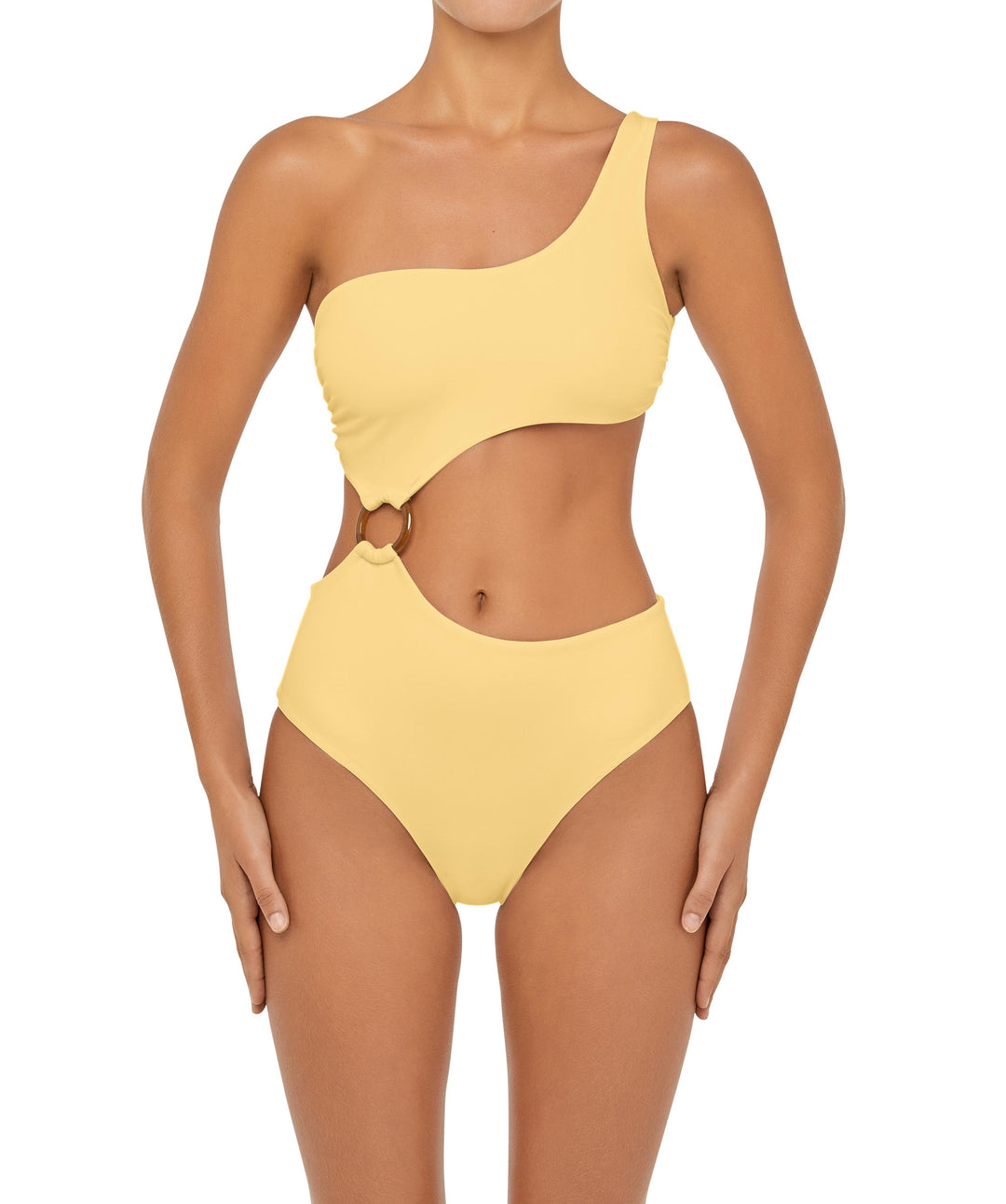 BSWS-S51 Asymmetrical Side Cutout O-Ring One Piece