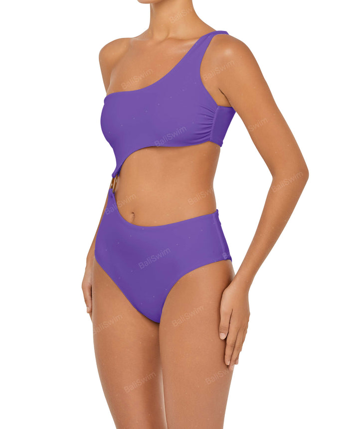 BSWS-S51 Assymetric Cut Out O-Ring Monokini