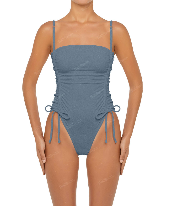 BSWS-S52 Princess Line Ruched One Piece