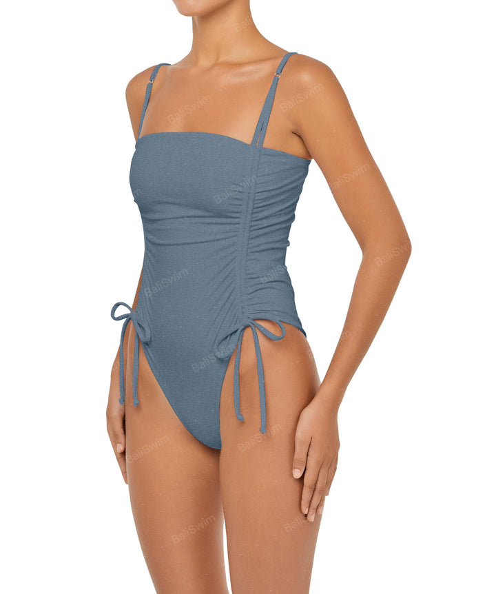 BSWS-S52 Princess Line Ruched One Piece
