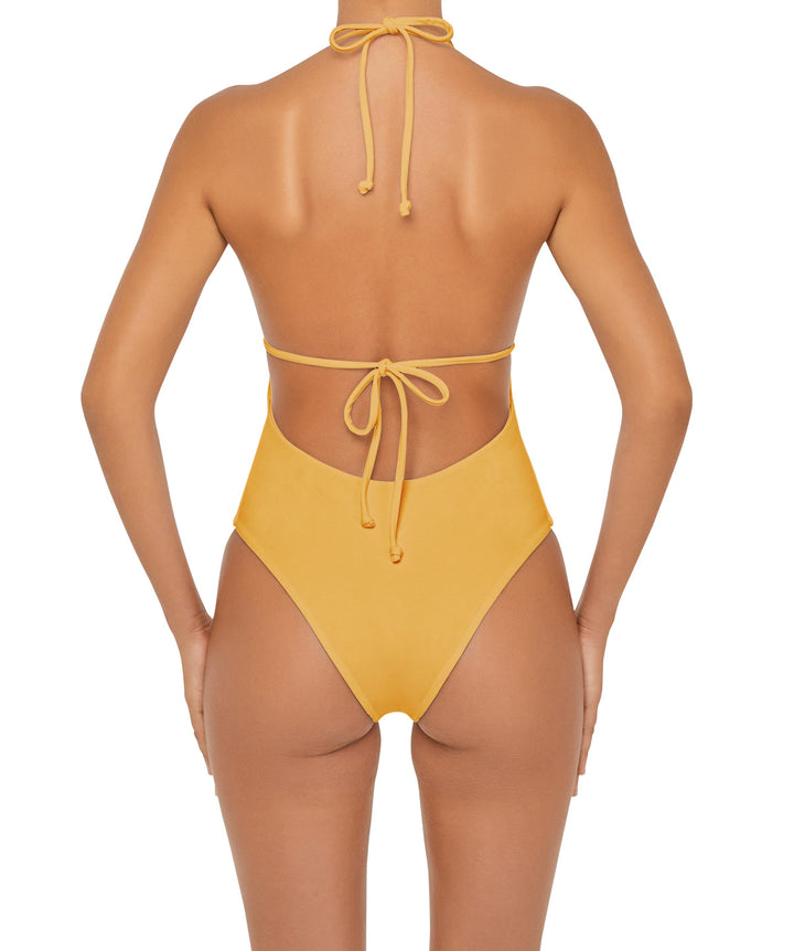 BSWS-S53 Plunge Neck Tunneled Underbust One Piece