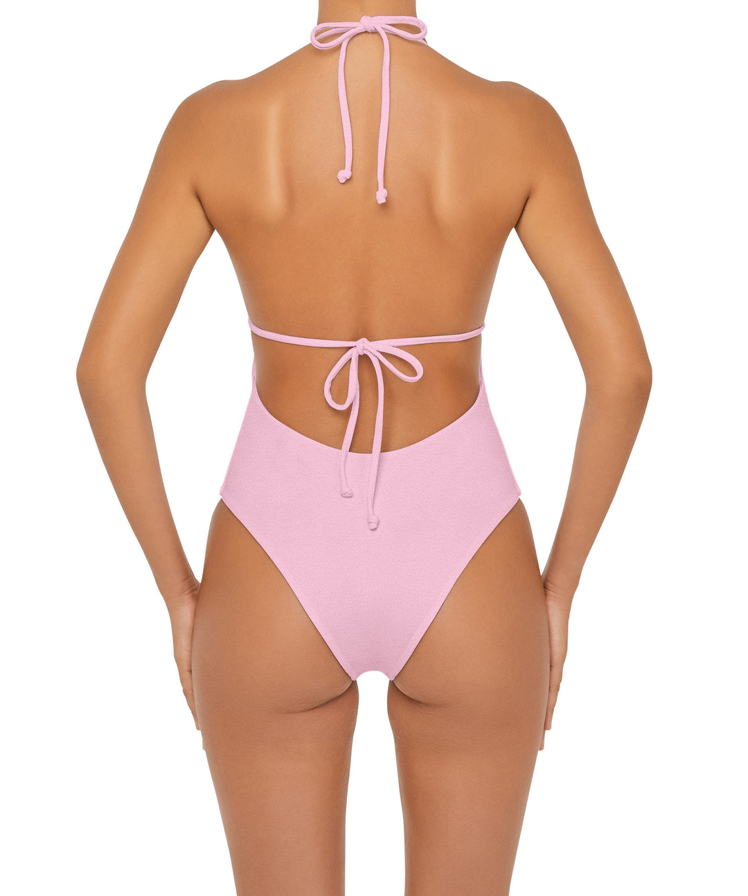 BSWS-S53 Plunge Neck Tunneled Underbust One Piece