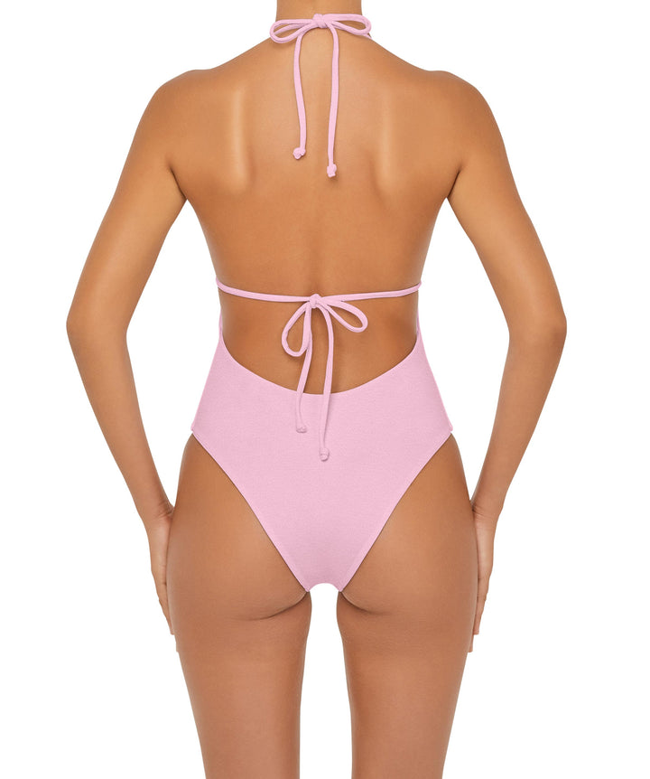 BSWS-S53 Plunge Neck Tunneled Underbust One Piece