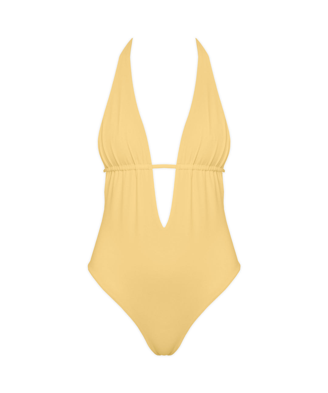 BSWS-S53 Plunge Neck Tunneled Underbust One Piece