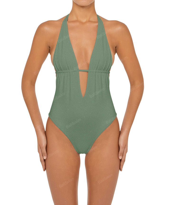 BSWS-S53 Halter Neck One Piece
