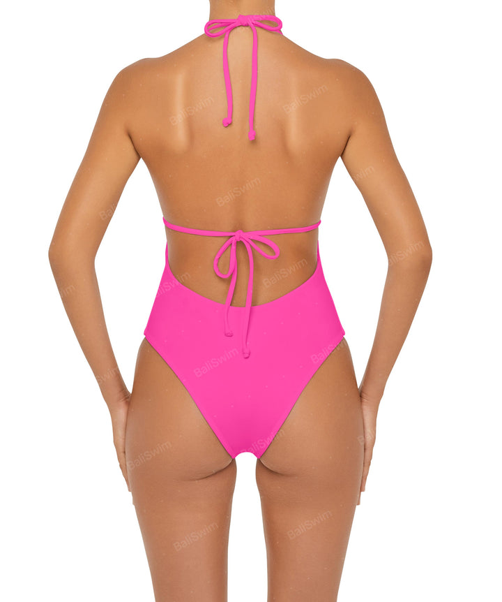 BSWS-S53 Halter Neck One Piece