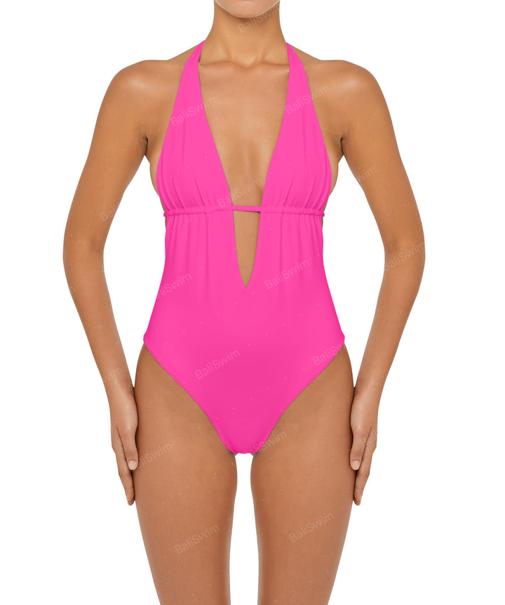 BSWS-S53 Halter Neck One Piece