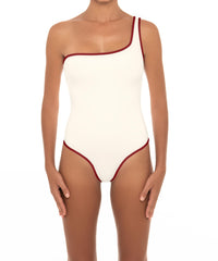 BSWS-S86 Asymmetical Binded One Piece