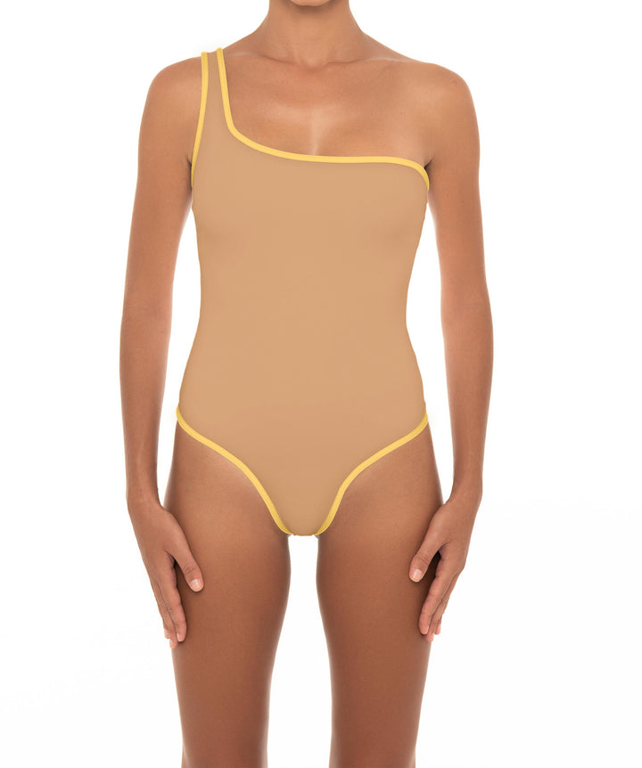 BSWS-S86 Asymmetical Binded One Piece