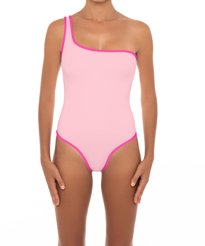 BSWS-S86 Asymmetical Binded One Piece