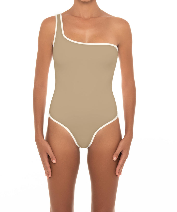 BSWS-S86 Asymmetical Binded One Piece