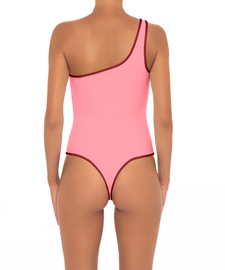 BSWS-S86 Asymmetical Binded One Piece