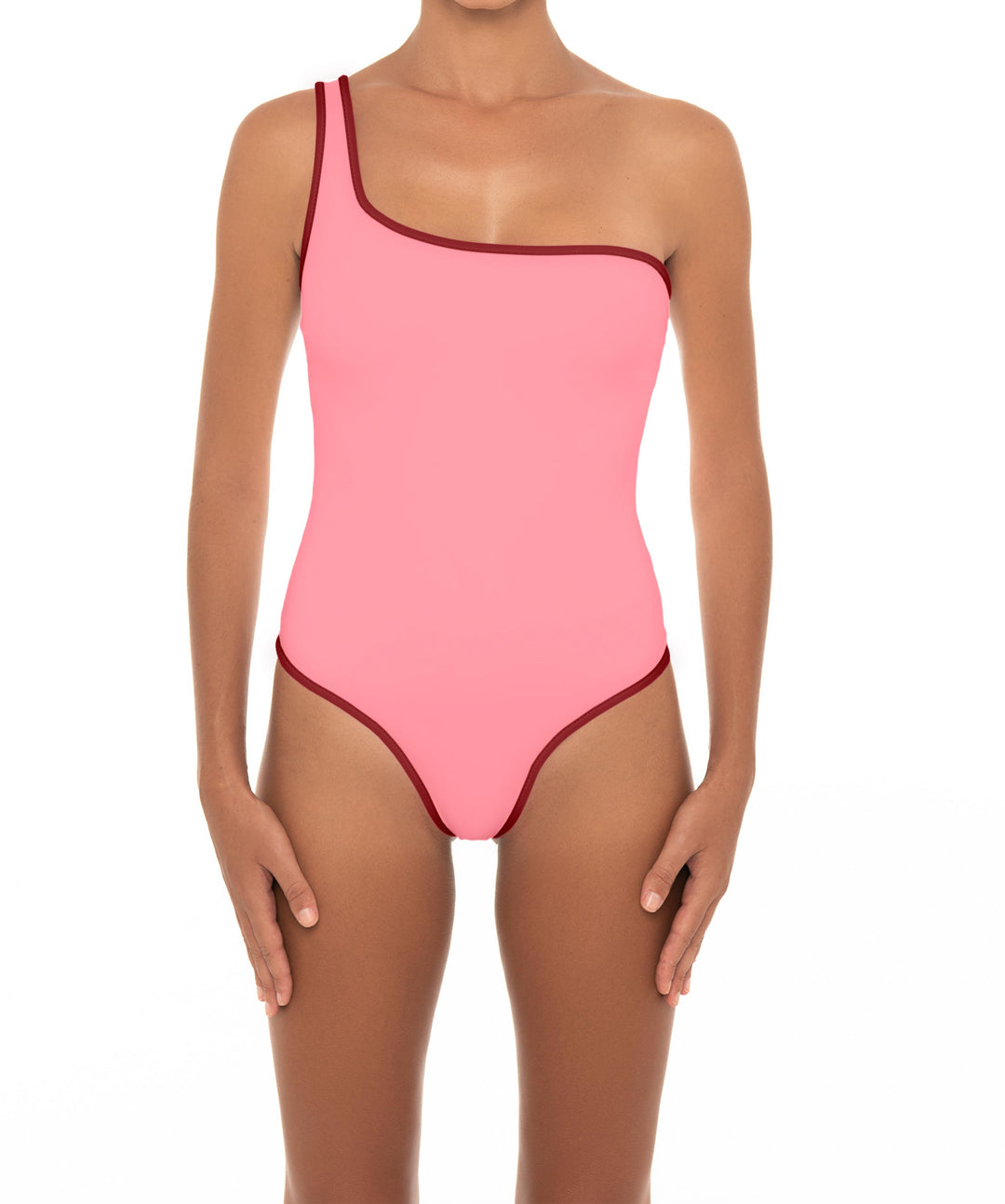 BSWS-S86 Asymmetical Binded One Piece