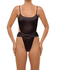 BSWS-S58 Wrap Around Twisted One Piece