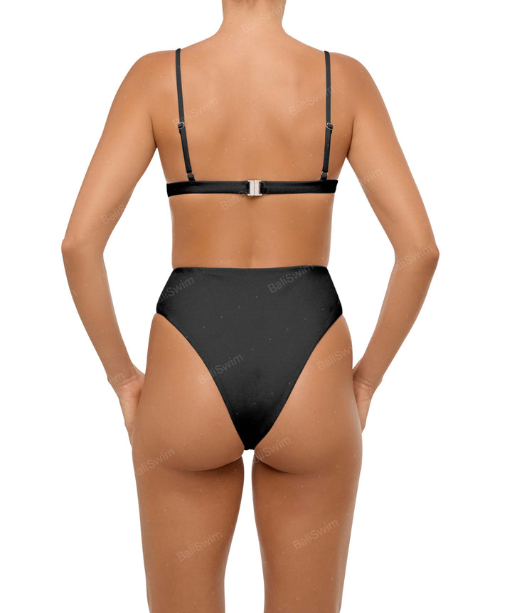BSWS-S58 Wrap Around Twisted One Piece