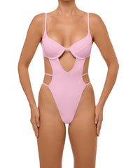 BSWS-S63 V-underwired CutOut One Piece