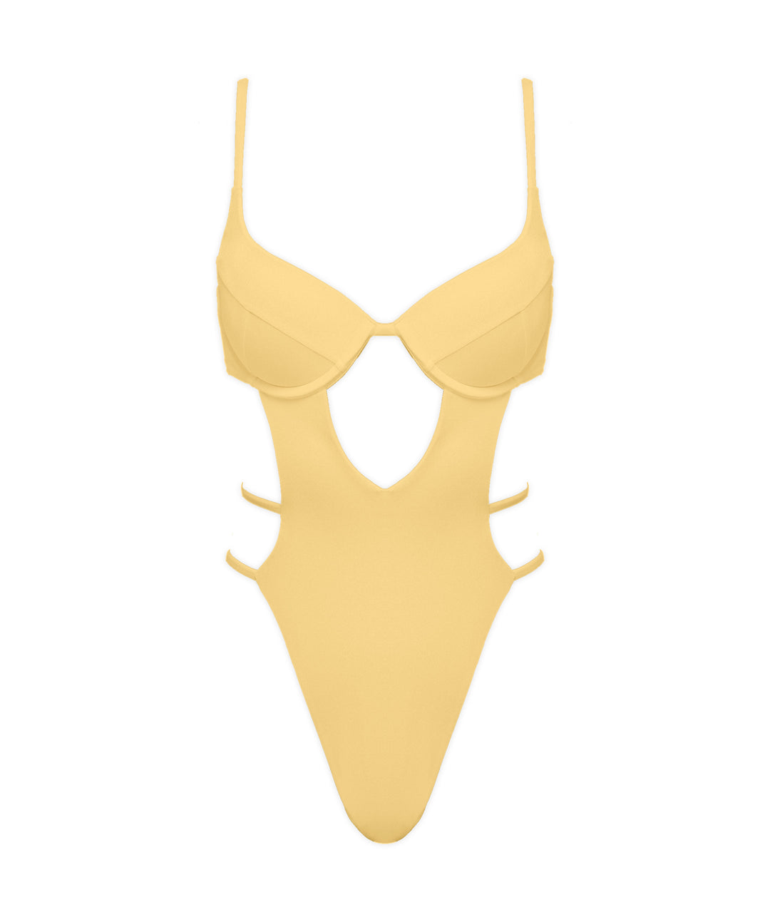 BSWS-S63 V-underwired CutOut One Piece