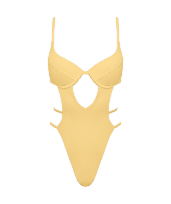 BSWS-S63 V-underwired CutOut One Piece
