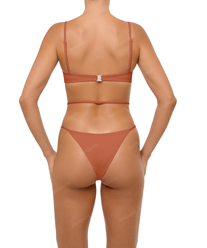 BSWS-S63 V-underwired CutOut One Piece