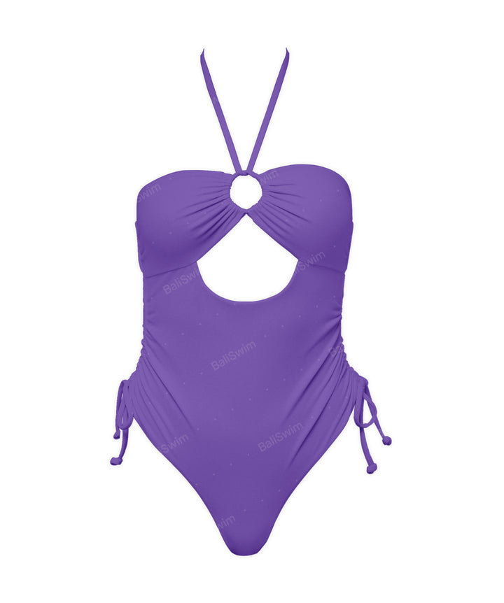 BSWS-S64 Peek a Boo Halter One Piece