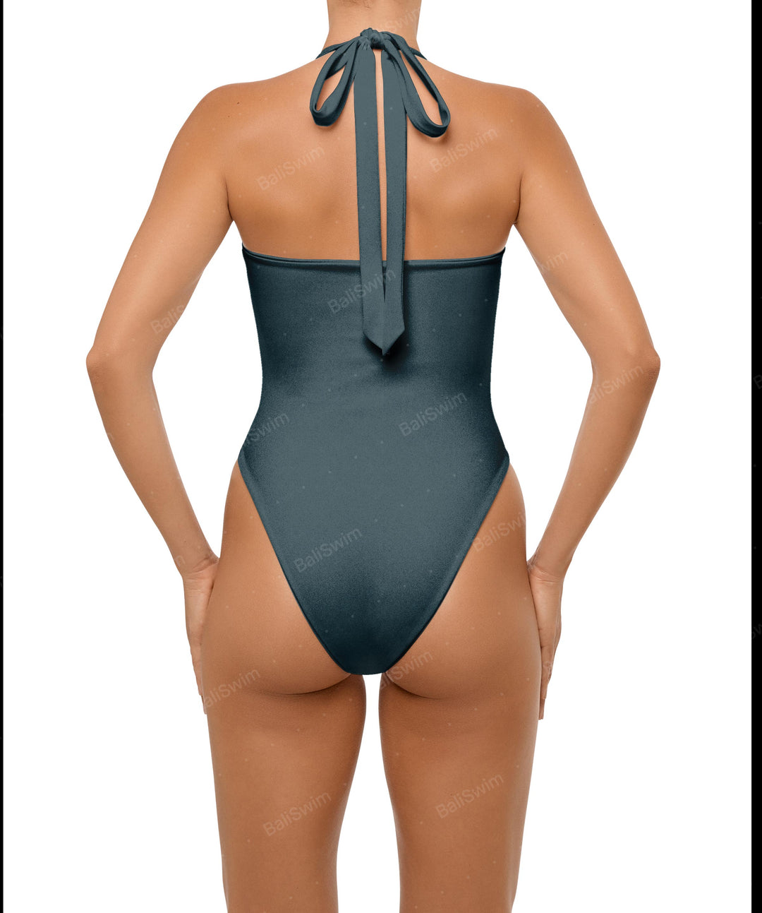 BSWS-S65 High Neck Keyhole One Piece