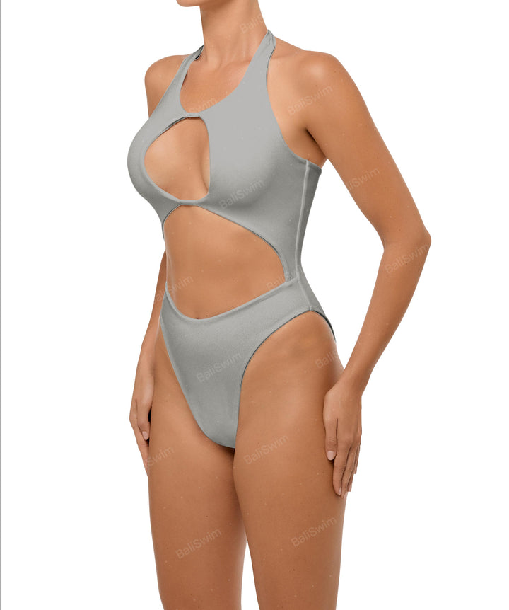 BSWS-S65 High Neck Keyhole One Piece