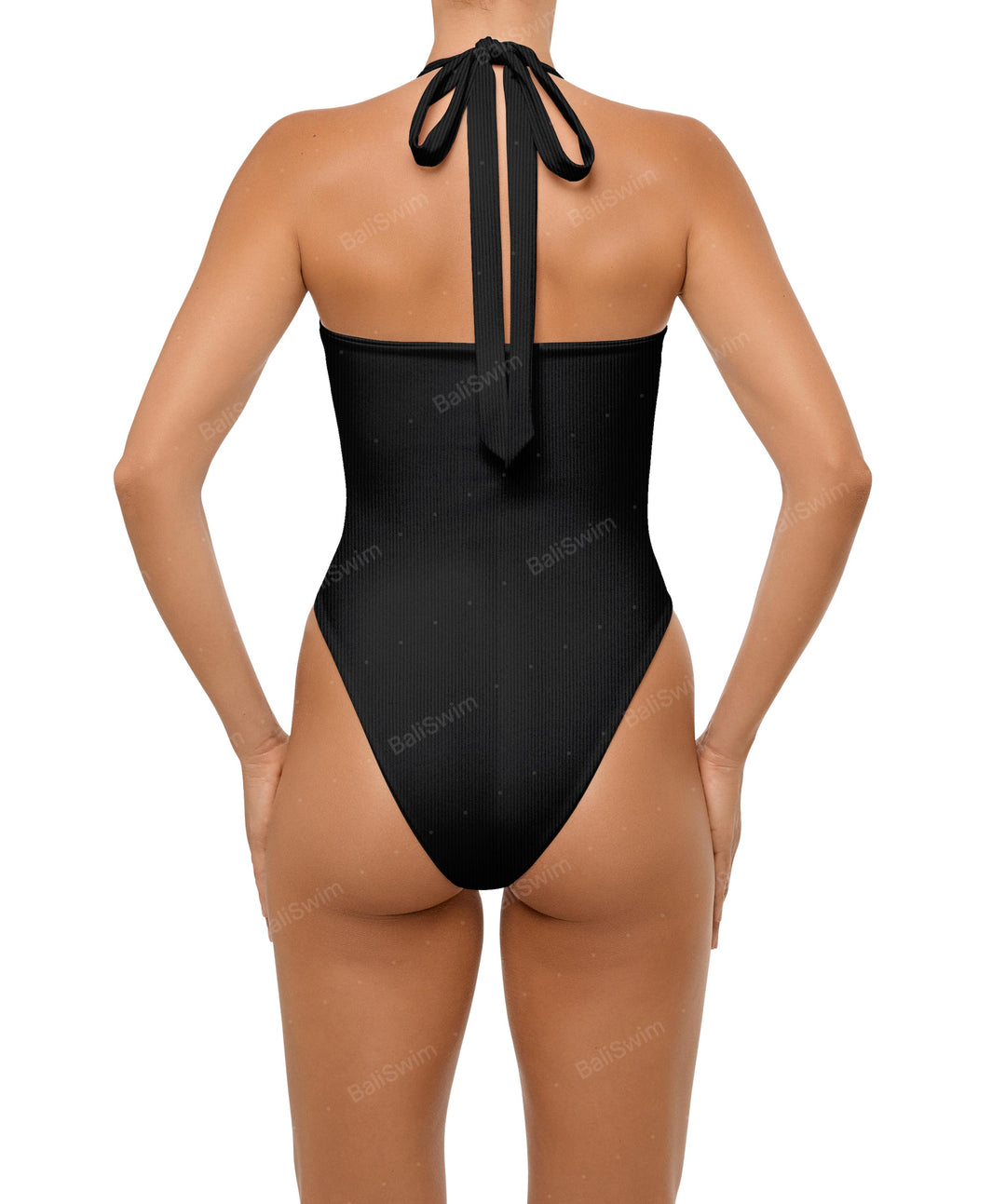 BSWS-S65 High Neck Keyhole One Piece