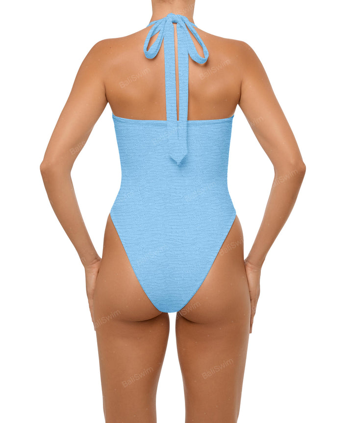 BSWS-S65 High Neck Keyhole One Piece