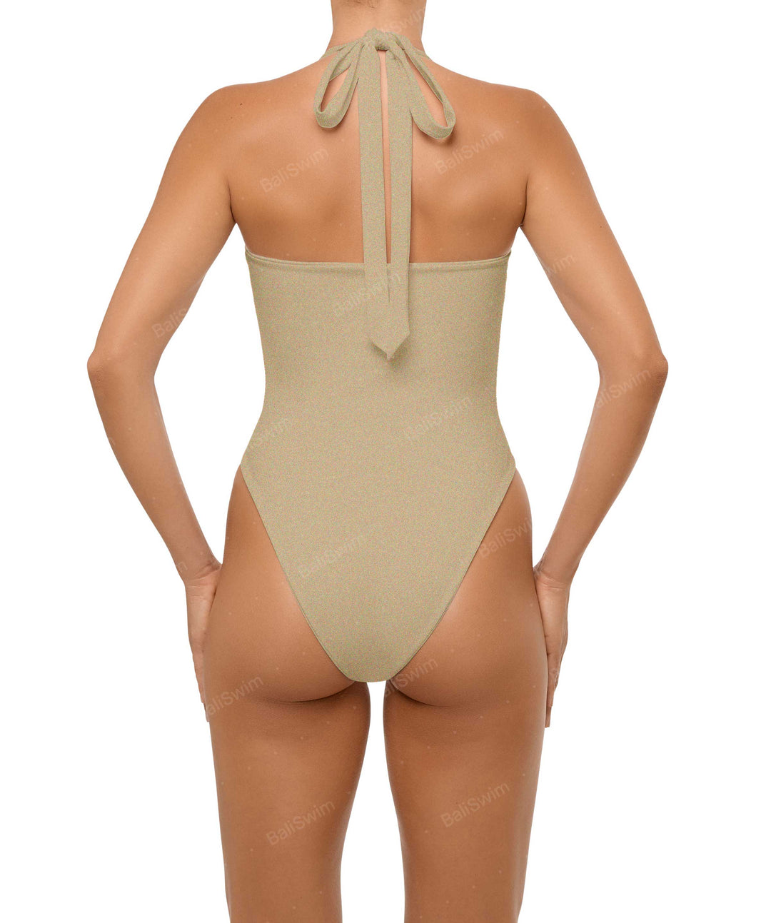 BSWS-S65 High Neck Keyhole One Piece