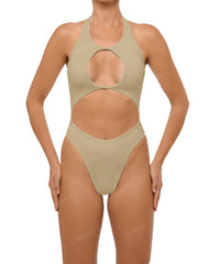 BSWS-S65 High Neck Keyhole One Piece