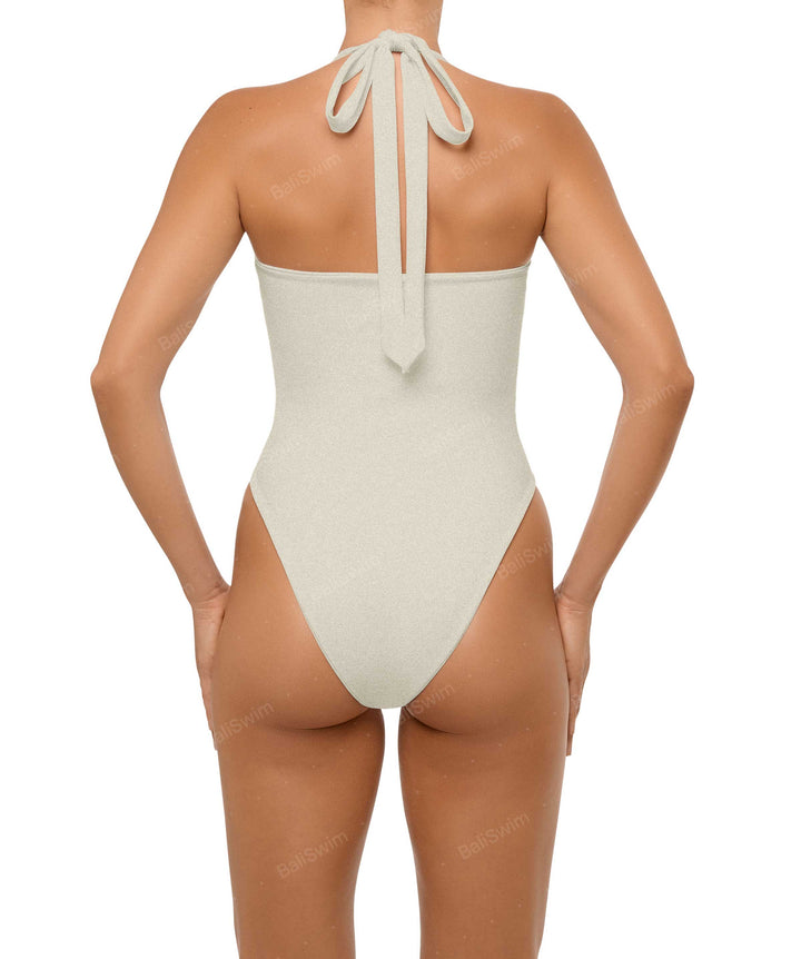 BSWS-S65 High Neck Keyhole One Piece