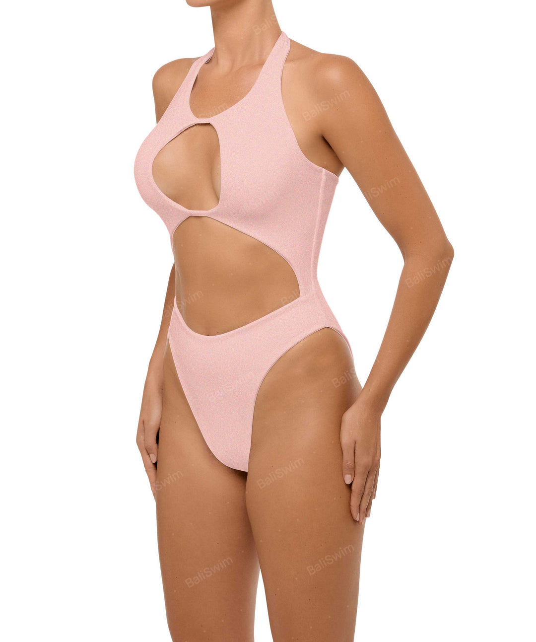 BSWS-S65 High Neck Keyhole One Piece