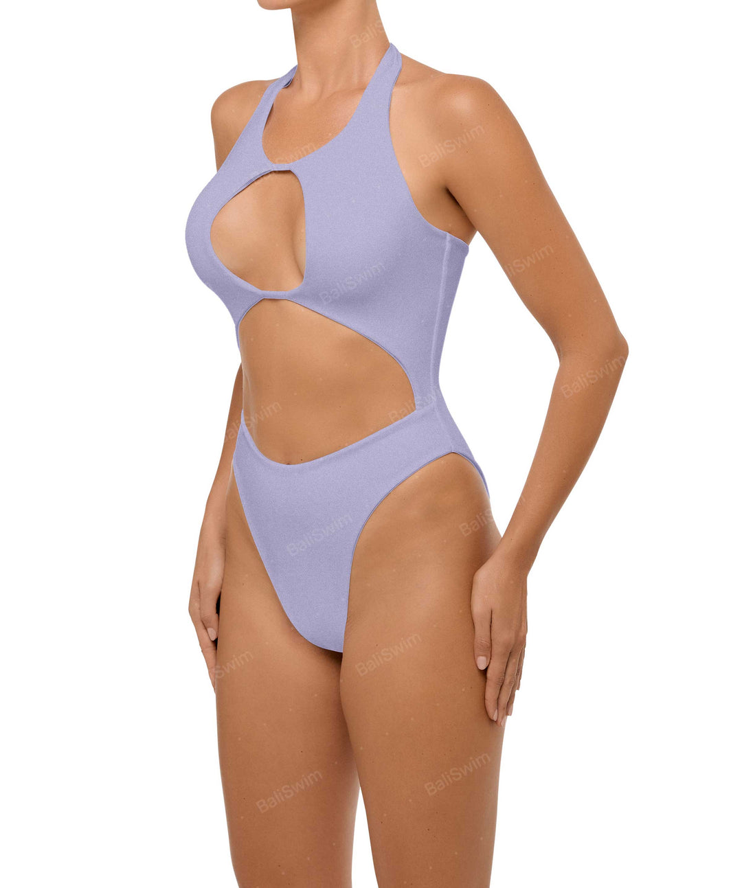 BSWS-S65 High Neck Keyhole One Piece
