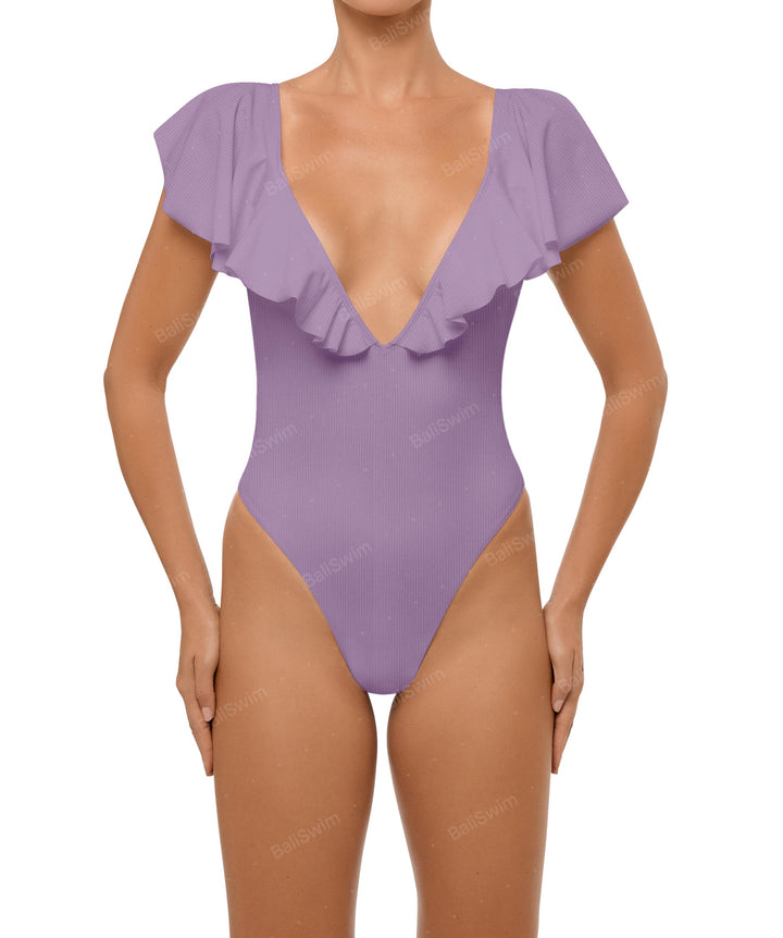 BSWS-S66 Flounce Sleeves One Piece