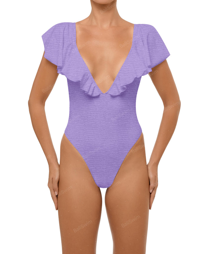 BSWS-S66 Flounce Sleeves One Piece