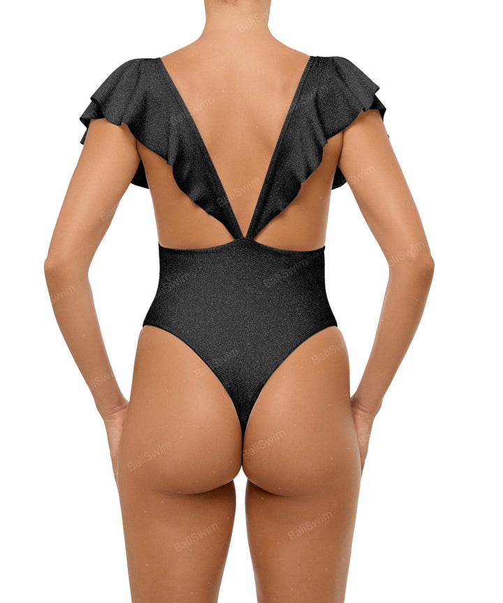 BSWS-S66 Flounce Sleeves One Piece