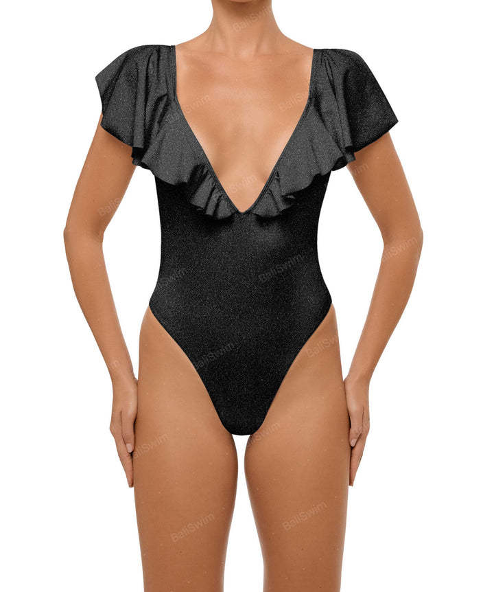 BSWS-S66 Flounce Sleeves One Piece
